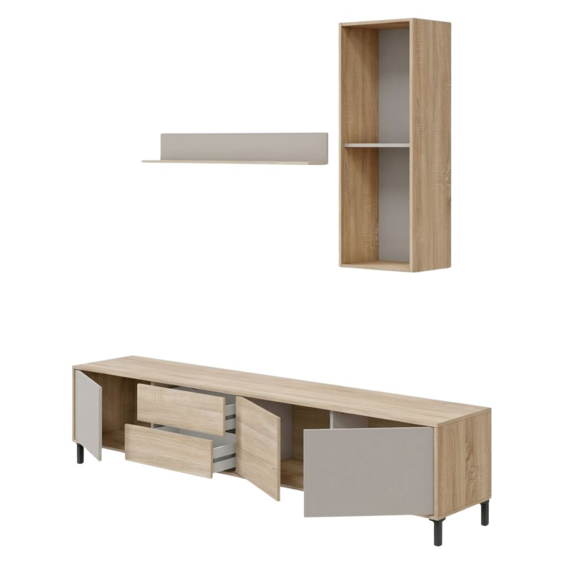 mueble salón tv bari 3