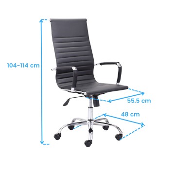 silla escritorio cotas