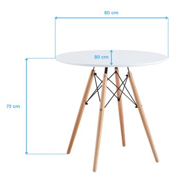 mesa cocina cotas