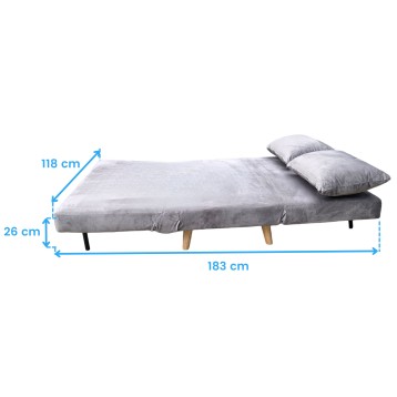 sofa cama gris oscuro cotas 1