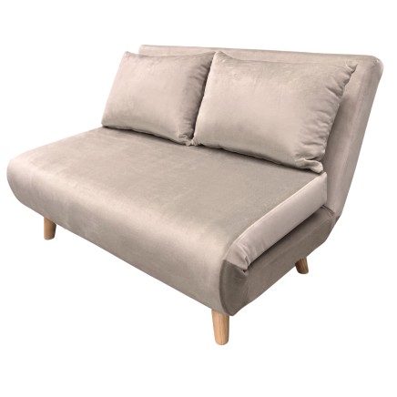 sillón cama 2 plazas beige portada