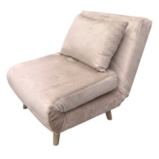 Sillón Cama Individual Nórdic Lite Velvet Beige