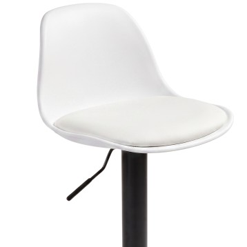 taburete regulable blanco 3