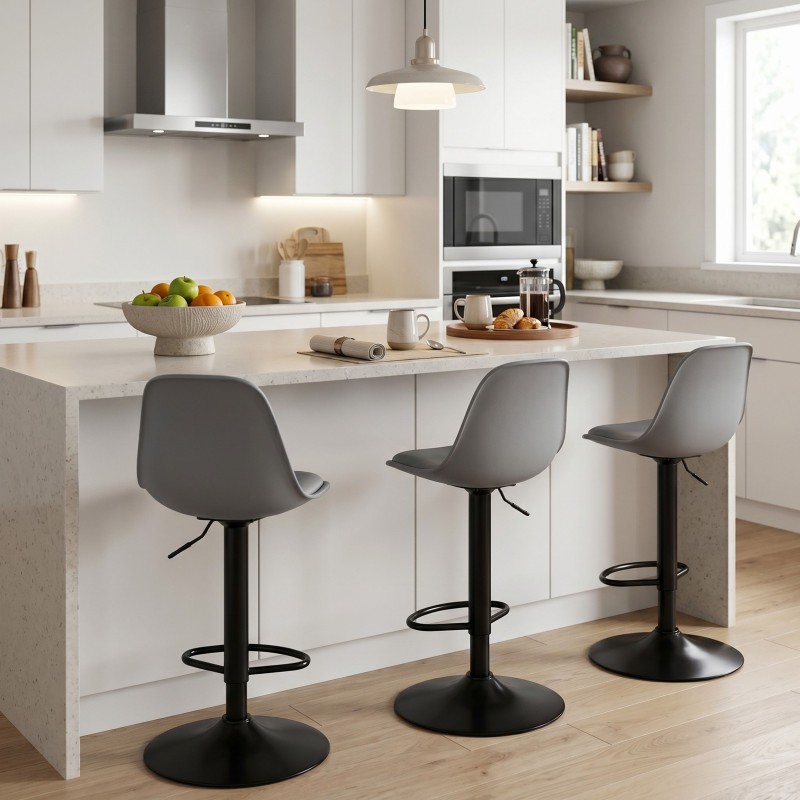 taburete regulable gris ambiente 1