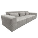 Sofá Modular Horizon 3 Plazas Gris Claro 307 cm