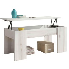 Mesa de centro elevable Low Color Blanco Albo 100x50 cm
