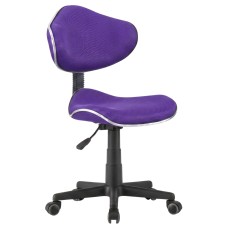 Silla escritorio Juvenil Kiddy Color Morado y Negro