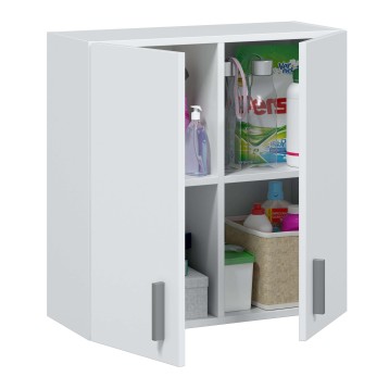 Armario Auxiliar Multiuso Montaje Suspendido Color Blanco 59x60 cm