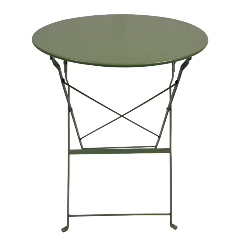 mesa plegable verde 1