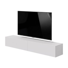 Mueble TV Kaway 180 cm Salón Comedor Blanco Brillo