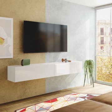mueble tv kaway blanco 5