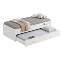 Cama Nido Tidy Juvenil Blanco Mate 90x200 cm