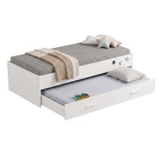 Cama Nido Tidy Juvenil Blanco Mate 90x200 cm
