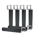 Juego de Patas de 25 cm para Somier Pack 6 + 6 Abrazaderas