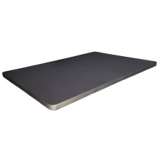 Base de Cama Transpirable Tapizada 3D Dormitorio Color Gris (Sin Patas)