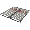 Somier Multiláminas Doble XL 180/160 cm Ancho (Con Patas)