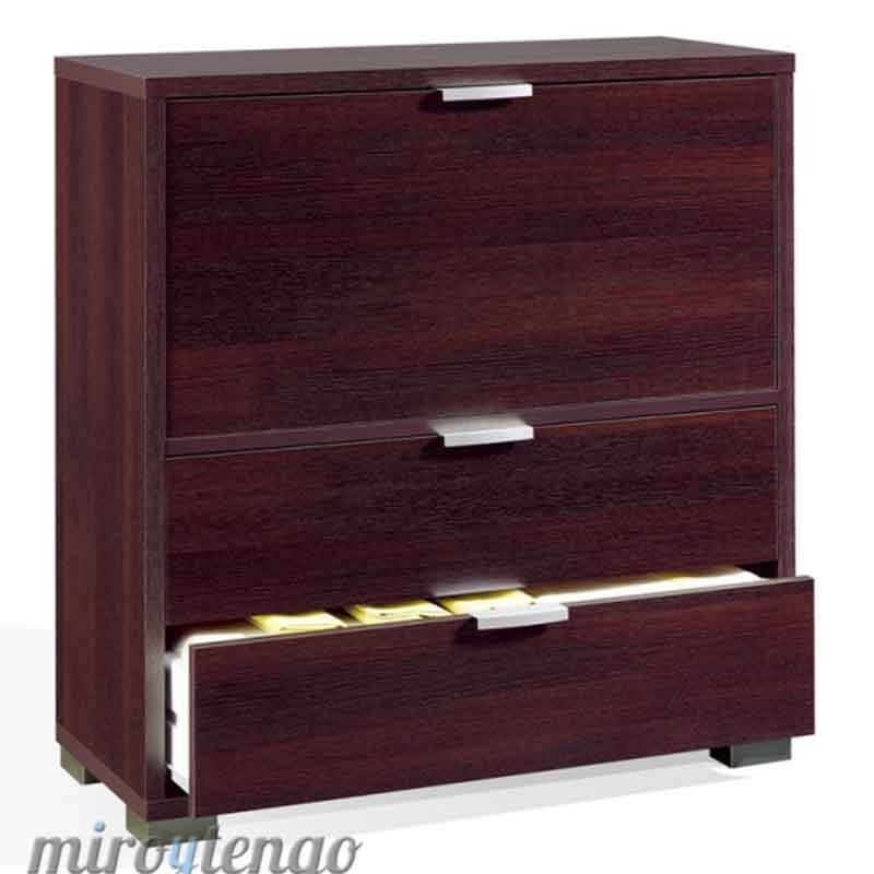 Mueble-bar Wengué Melamina 84x81x33 - Miroytengo.es