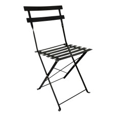 Silla Exterior Plegable Greensboro Color Negro