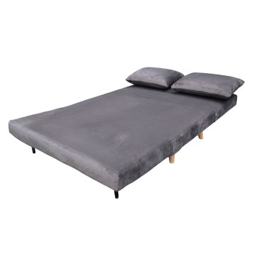 sofa cama gris oscuro 1