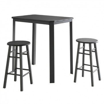 Pack Mesa y 4 Sillas Cocina Serigrafía New York- Miroytengo.es