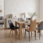 Ideas para combinar sillas diferentes en un mismo comedor